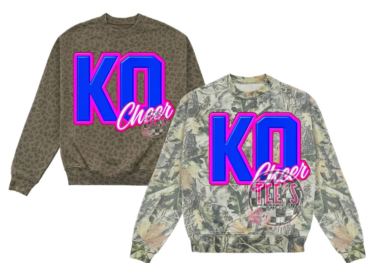 CAMO/LEOPARD - KNOCKOUT CREWNECK