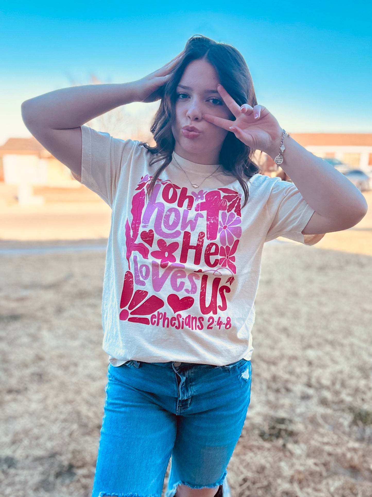 Oh how He loves us- Valentines