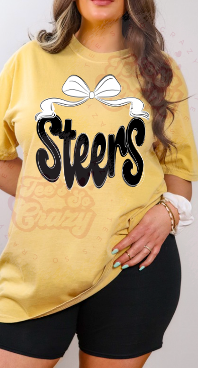 Steers with Bow!