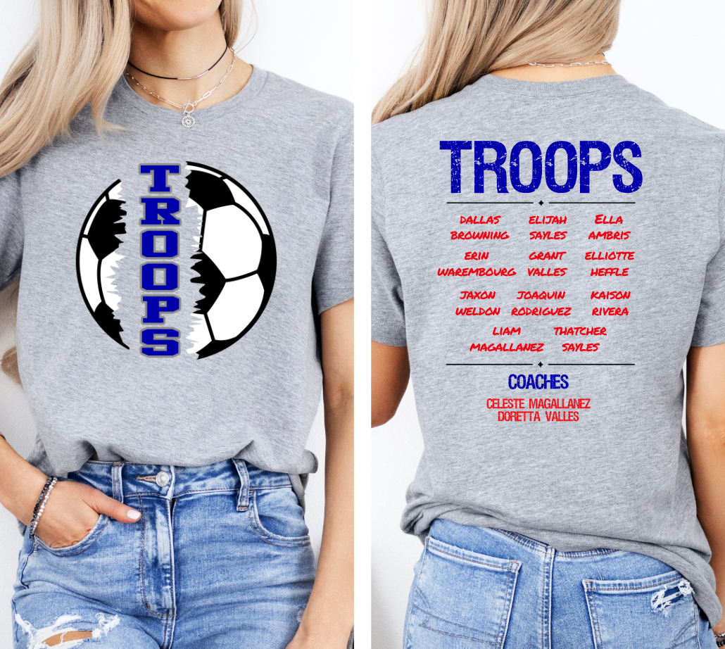 Troops Soccer- YOUTH