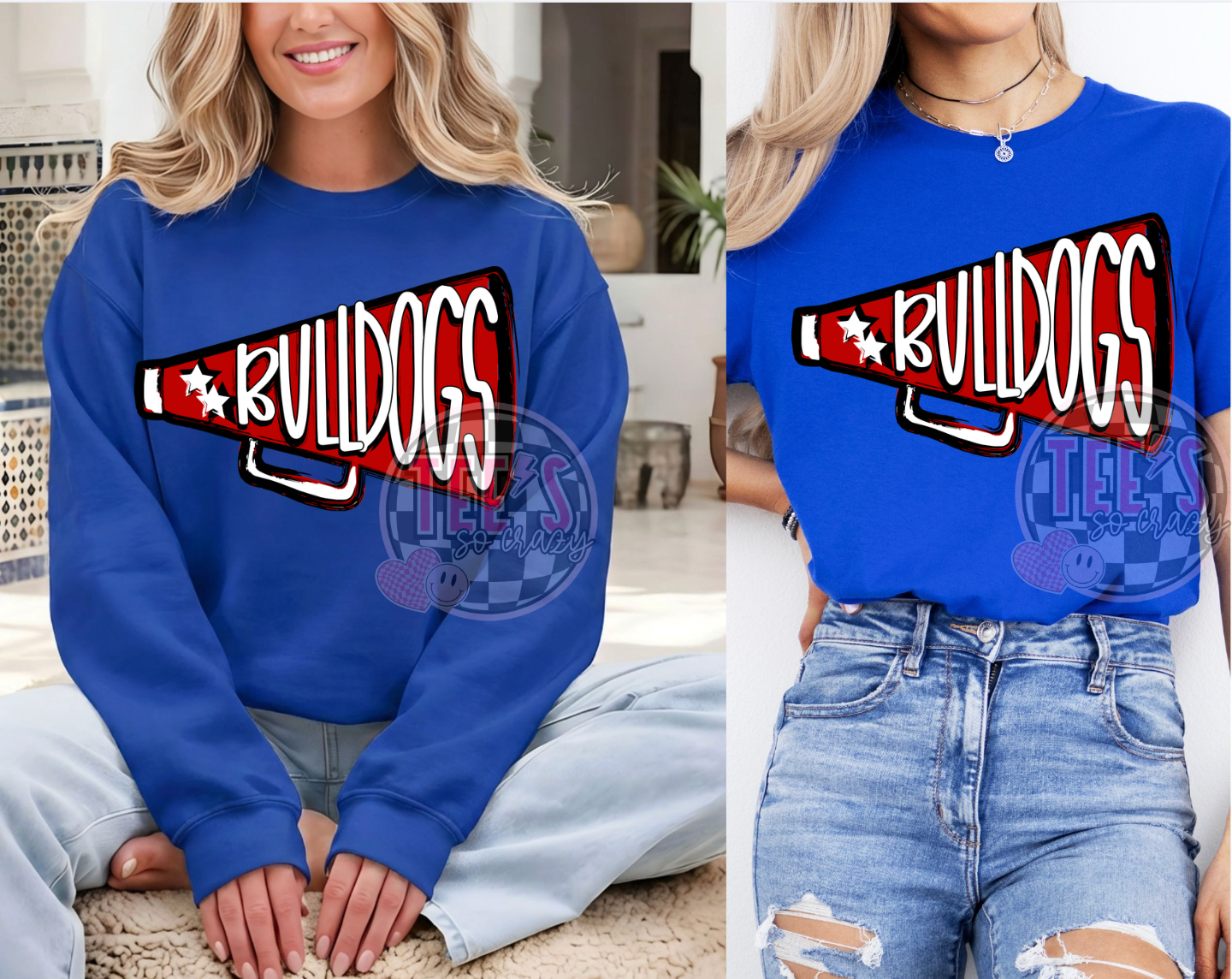 Bulldogs- Megaphone!- Royal *CHEER*