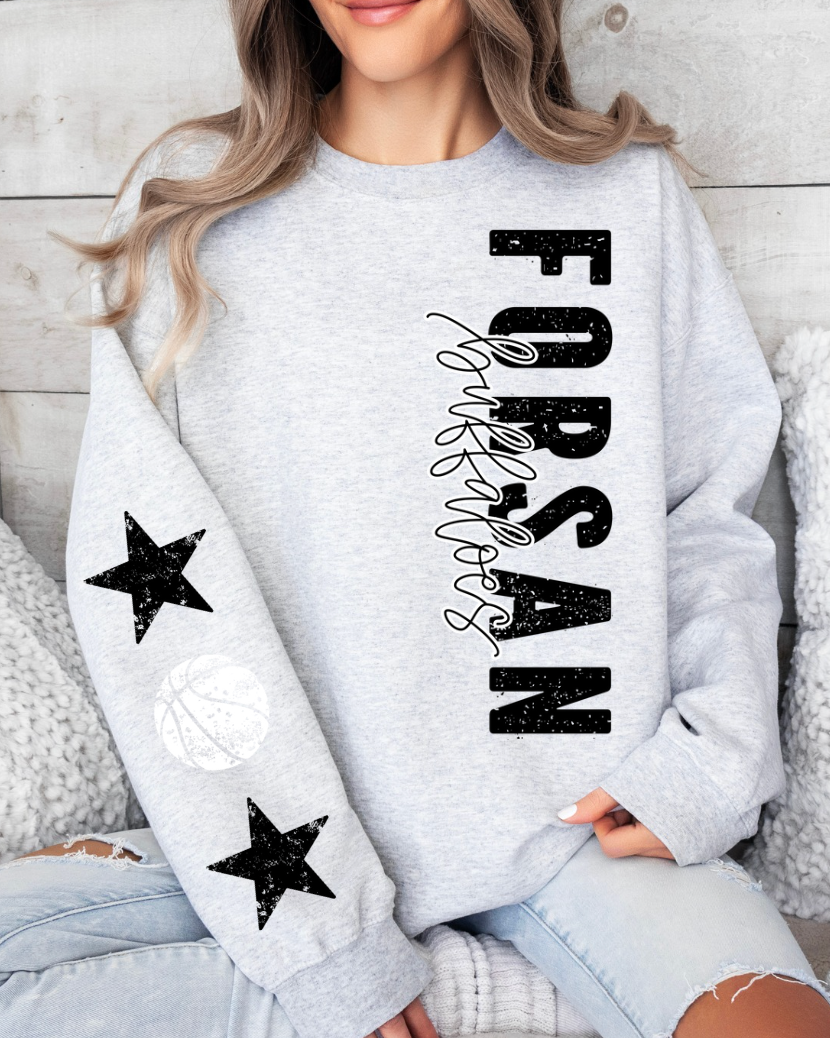 Forsan Buffaloes Basketball Star design