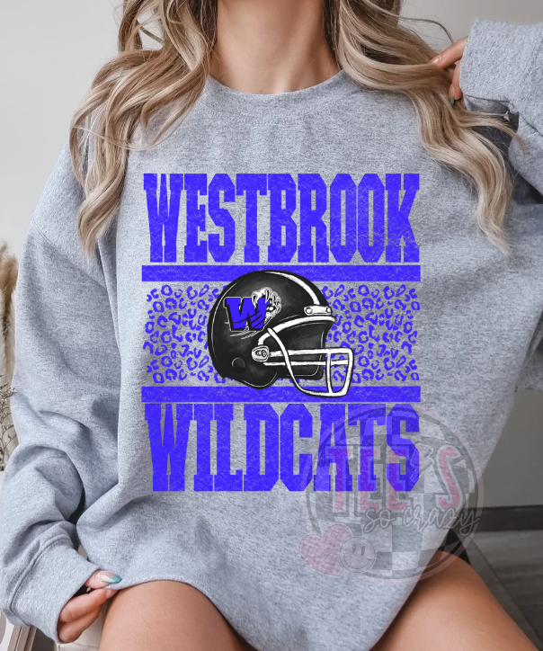 Westbrook Wildcats- Helmet