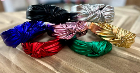 Metallic headbands