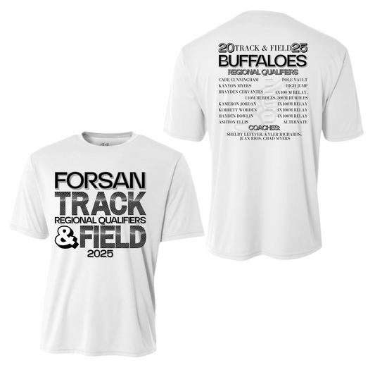 FHS- TRACK & FIELD- REGIONAL WHITE TEE