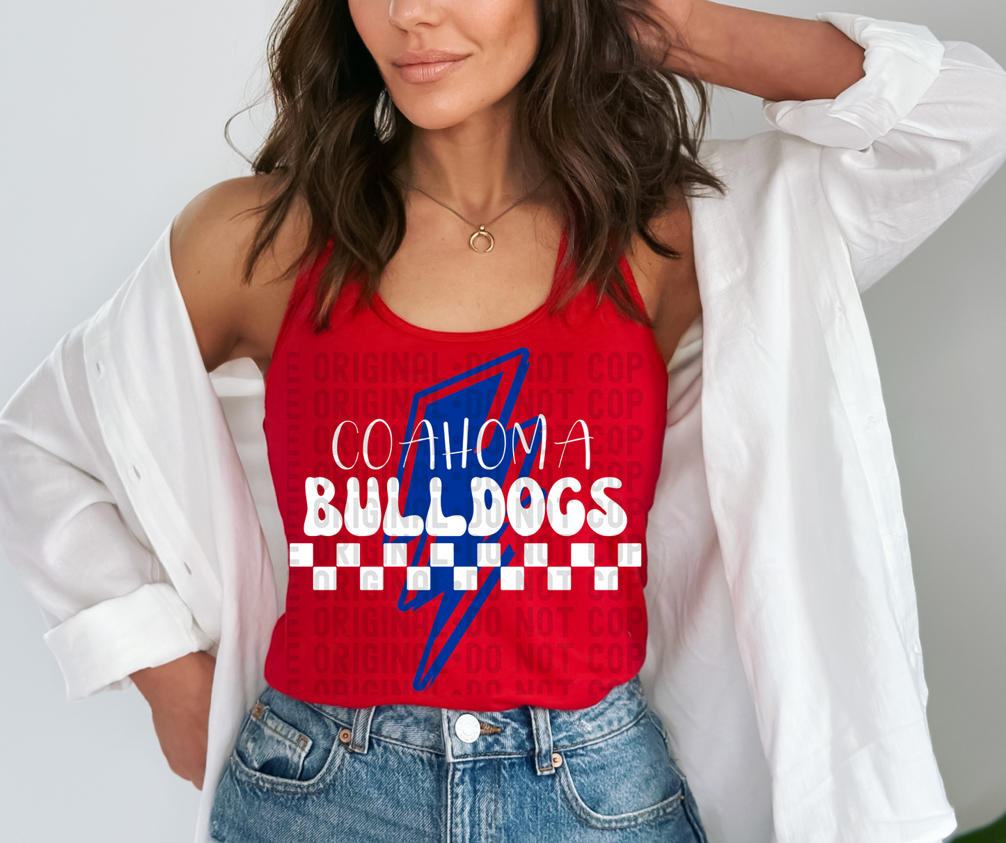 *ADULT*Coahoma Bulldogs Lightening Bolt