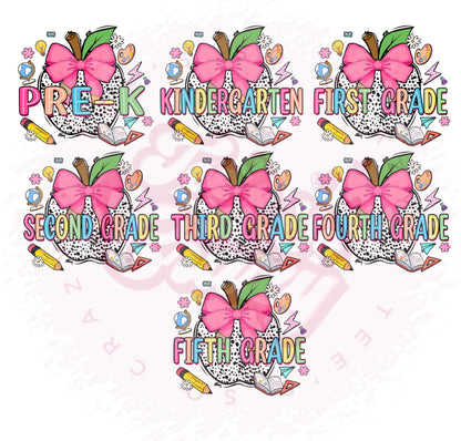 Pre-k—Firth Grade Dalmatian Apple
