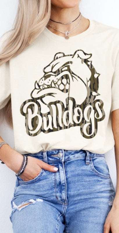 Bulldogs Tee Camo