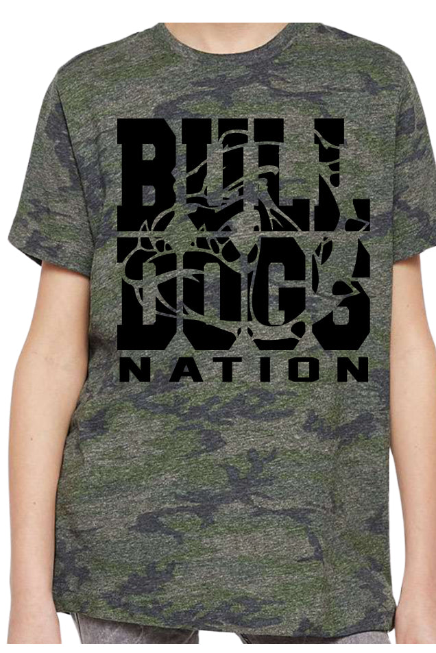 Camo Bulldog Tee