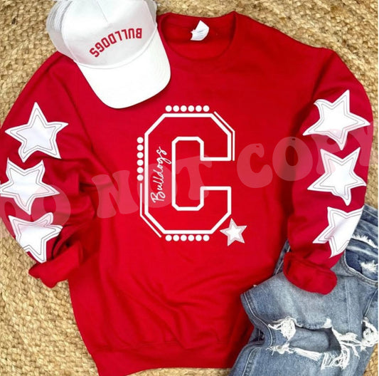 * PRE-ORDER - STAR SLEEVE CREWNECK COAHOMA