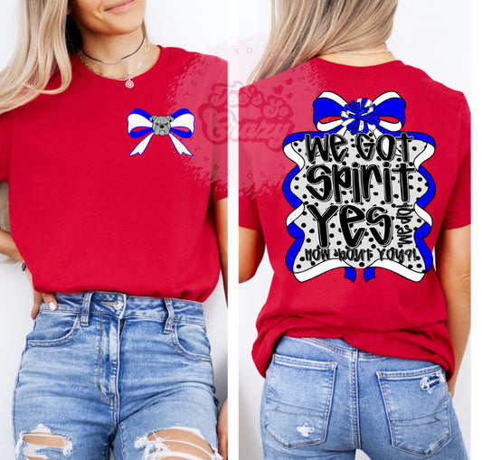 We got spirit- Bulldogs