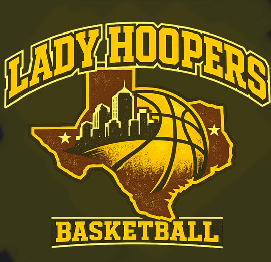 LADY HOOPERS - MAROON TEAM SHIRTS-PERFORMANCE