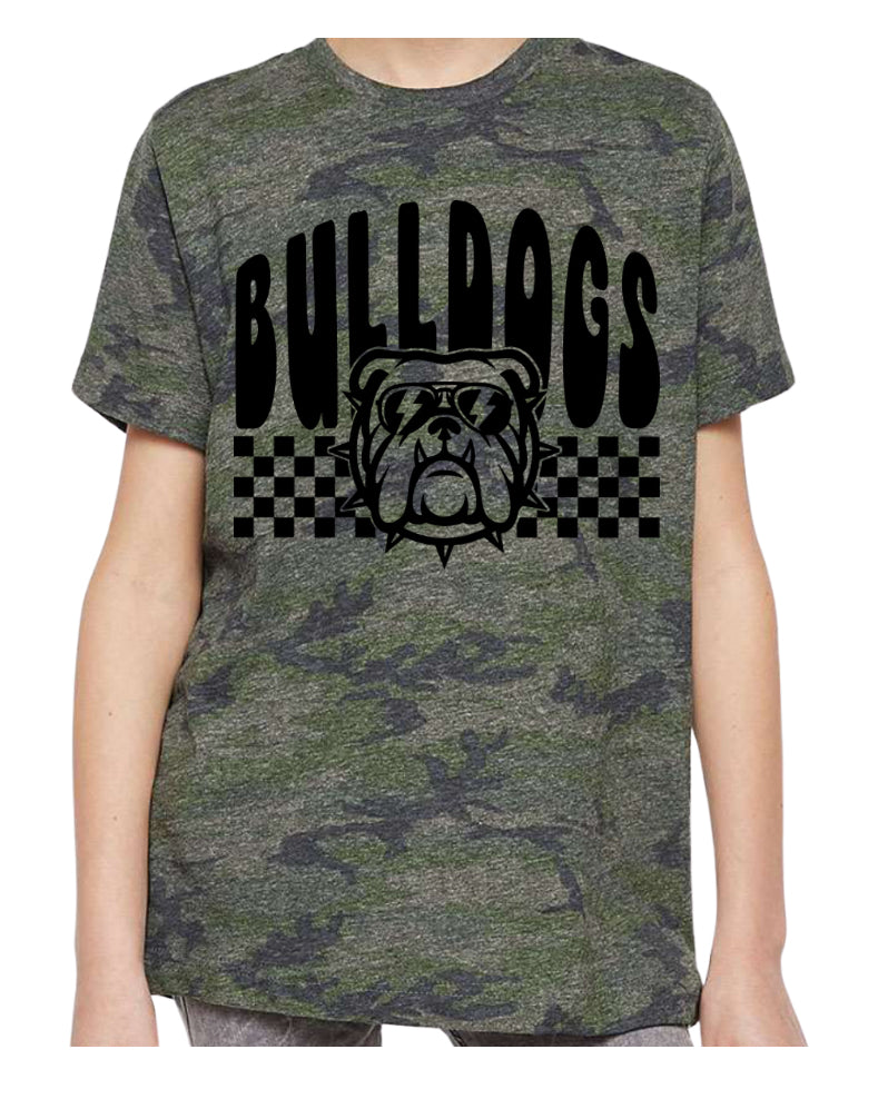 Camo Bulldog Tee