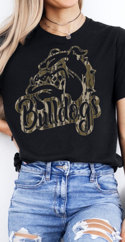 Bulldogs Tee Camo