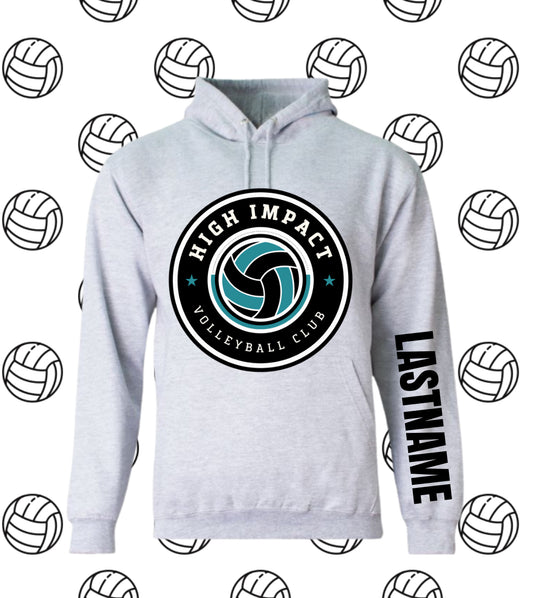 🏐HIGH IMPACT- Volleyball Club *HOODIE*