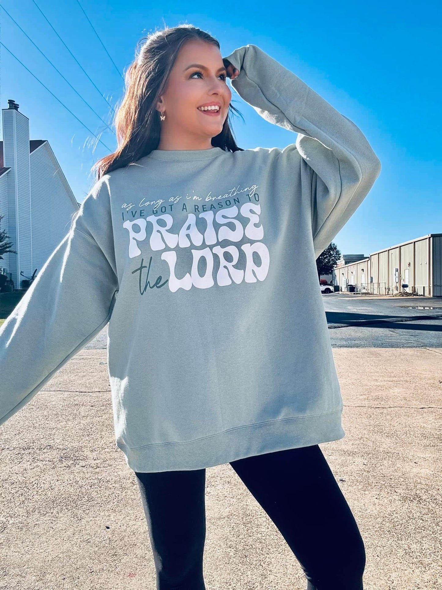 As long as i'm breathing I've got a reason to PRAISE!!