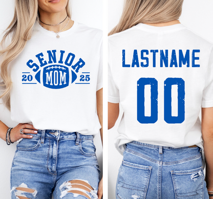 Senior MOM FOOTBALL 2025 FRONT & BACK