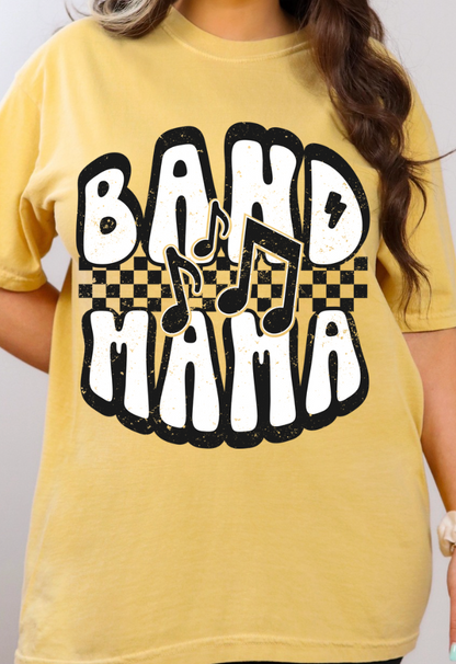 Retro Checkered BAND MAMA