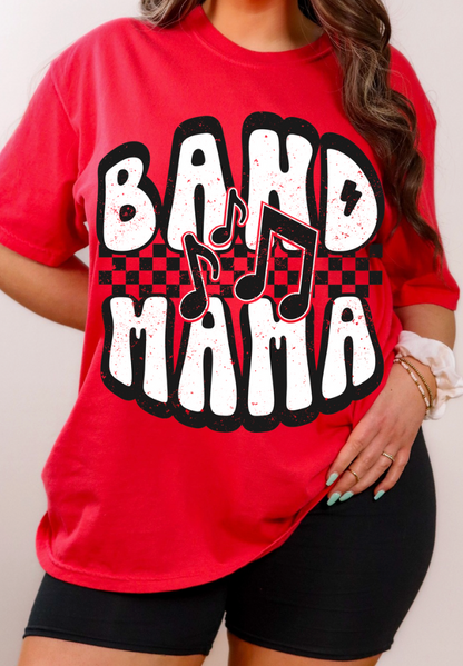 Retro Checkered BAND MAMA