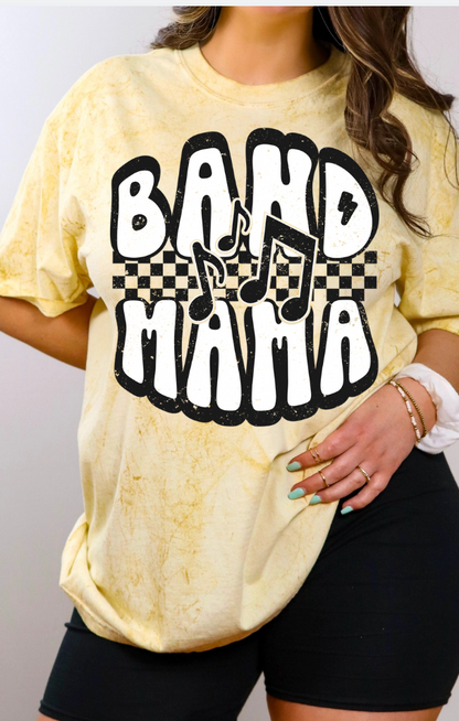 Retro Checkered BAND MAMA