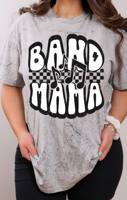 Retro Checkered BAND MAMA