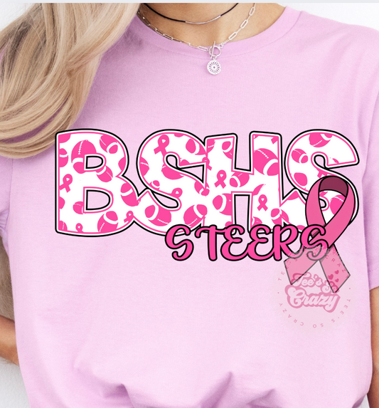 Breast Cancer Awareness Tee *BSHS*