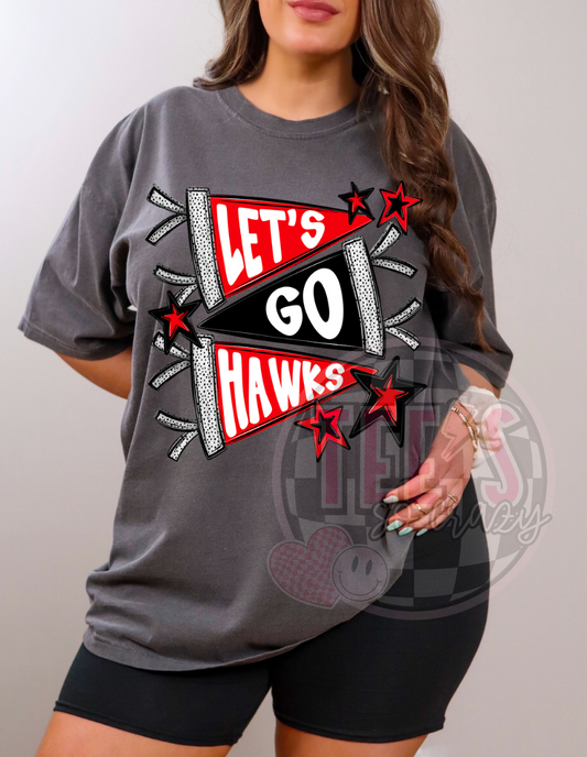 Hawks Spirt Ribbon