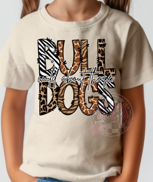WiLd about those BULLDOGS tee
