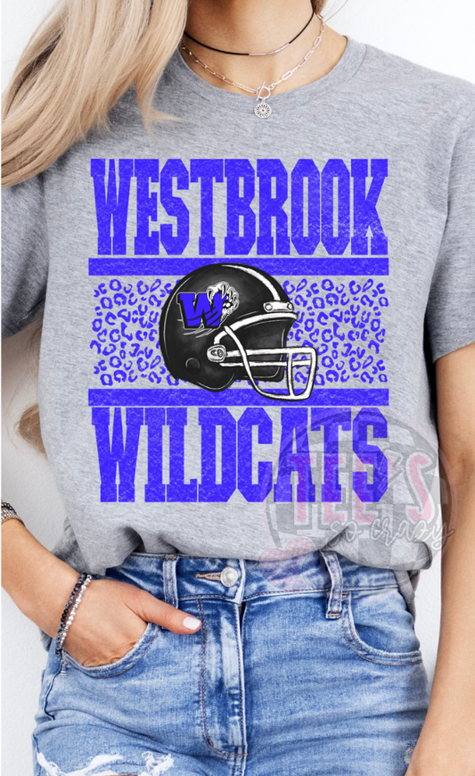 Westbrook Wildcats- Helmet