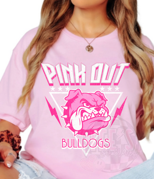 Rock your school/PINK OUT- Bulldogs! CLOSES AT 8 TODAY!