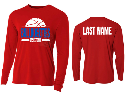 Bulldogettes(LONG) - SHOOTING SHIRT-PERFORMANCE