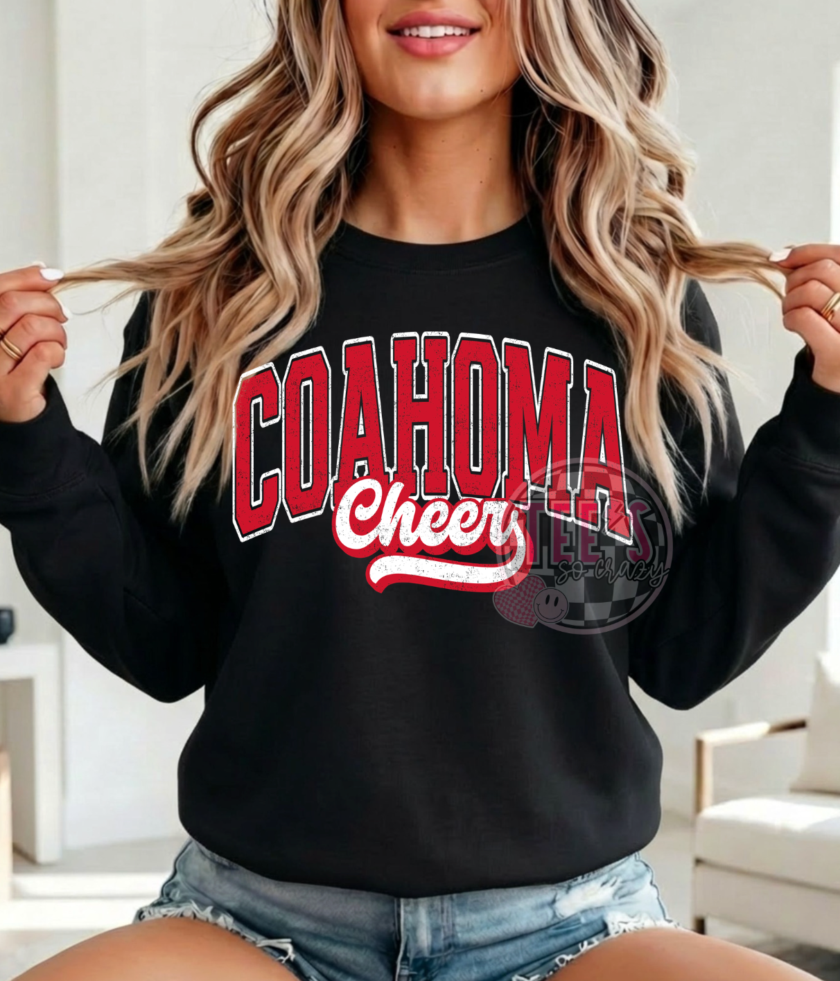 Distressed Coahoma Cheer *CHEER*