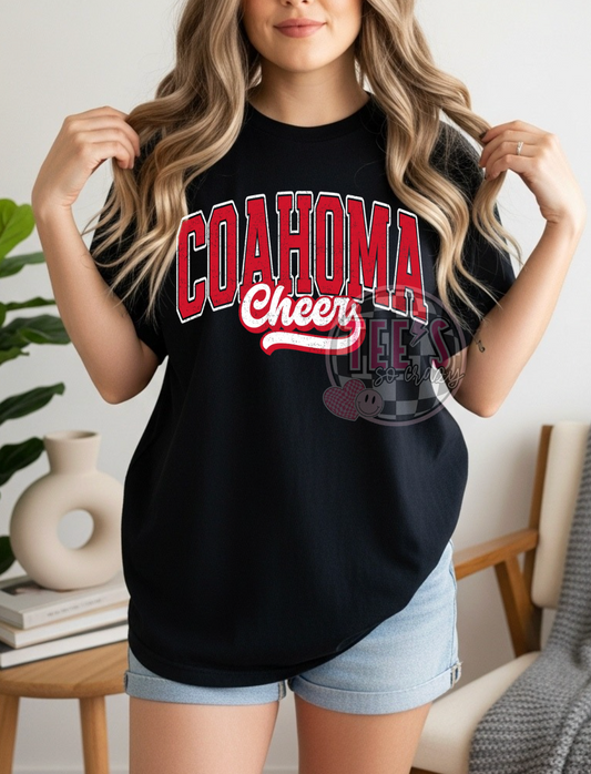 Distressed Coahoma Cheer *CHEER*