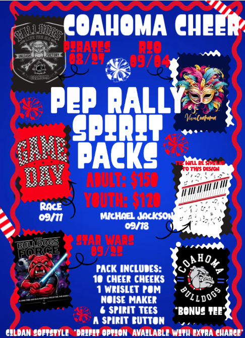 Coahoma Cheer Spirit Pack '26