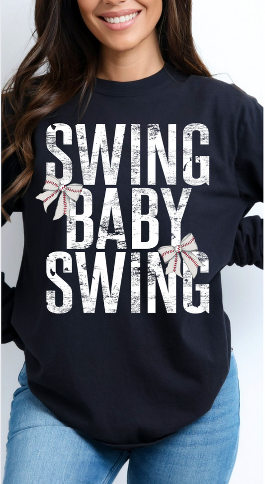 SWING BABY SWING- Baseball
