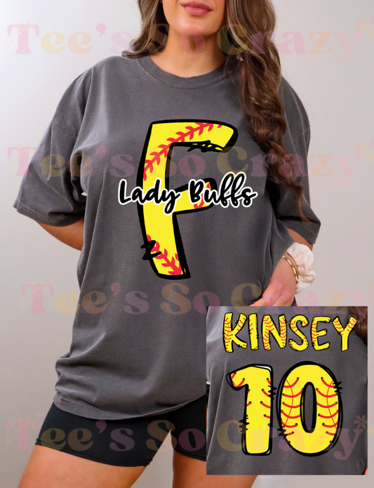 *Custom* Softball Tee