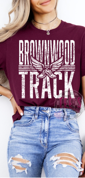 BROWNWOOD TRACK- MAROON